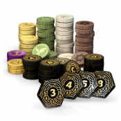 društvena igra neboderi (drveni tokeni) laguna knjige