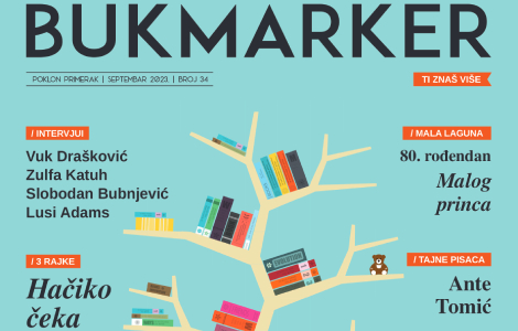 septembarsko izdanje časopisa bukmarker laguna knjige