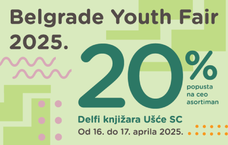  belgrade youth fair u delfi knjižari sc ušće 20 popusta laguna knjige