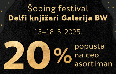 šoping festival u delfi knjižari galerija bw od 15 do 18 maja 2025  laguna knjige