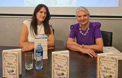 ljiljana šarac predstavila svoje romane u rudom laguna knjige