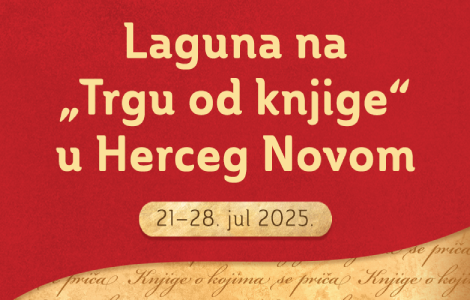 laguna na trgu od knjige u herceg novom laguna knjige