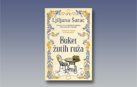 prikaz romana buket žutih ruža ljiljane šarac laguna knjige