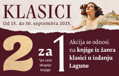 specijalna akcija 2 za 1 na klasike svetske književnosti laguna knjige