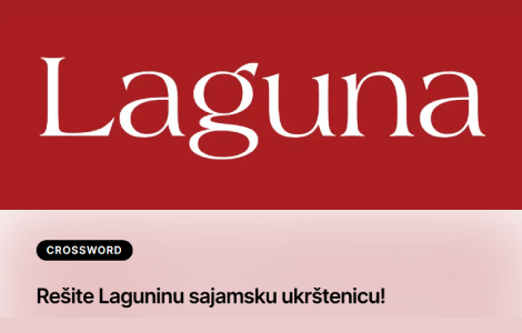 rešite laguninu sajamsku ukrštenicu  laguna knjige