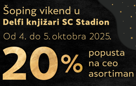 šoping vikend u knjižari sc stadion 4 i 5 oktobra na celokupan asortiman čak 20 posto laguna knjige