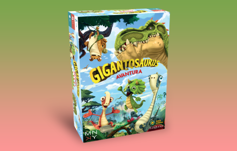 spremi se za trku praistorijskih razmera društvena igra gigantosaurus u prodaji od 3 oktobra laguna knjige