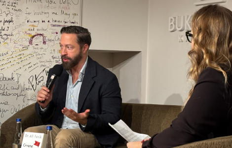 o granicama, diktatu savršenosti, samopouzdanju i autentičnosti na druženju sa dr alijem fenikom, autorom knjige crvene zastavice, zelene zastavice , u knjižari delfi skc laguna knjige