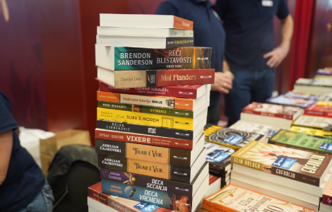 školski dan na sajmu u znaku pisaca za decu laguna knjige