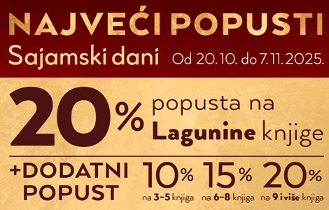 ne propustite sajamske dane u knjižarama do 7 novembra laguna knjige