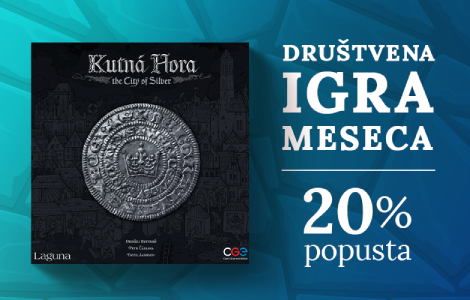 društvena igra meseca kutna hora grad srebra  laguna knjige