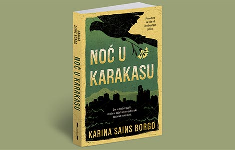 venecuelanska novinarka karina sains borgo priča o svojoj knjizi noć u karakasu  laguna knjige