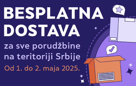 besplatna isporuka 1 i 2 maja 2025, samo preko sajtova laguna rs i delfi rs laguna knjige