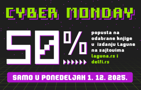 akcija cyber monday samo 1 decembra 50 popusta na laguna rs i delfi rs laguna knjige