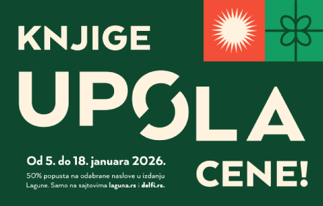 prva akcija u 2026 upola cene od 5 do 18 januara 2026  laguna knjige
